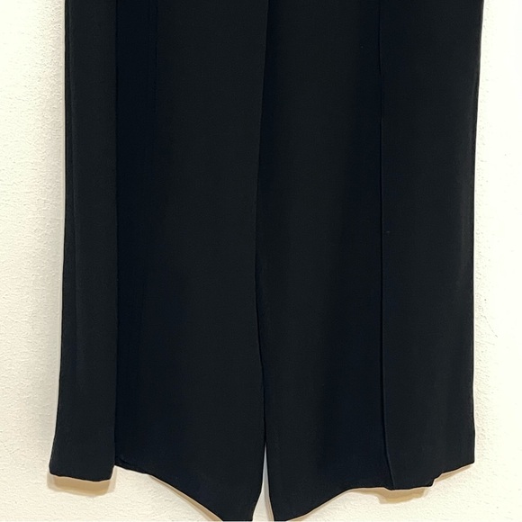 St. John Wide Leg Twill Trouser size Large - Picture 5 of 14